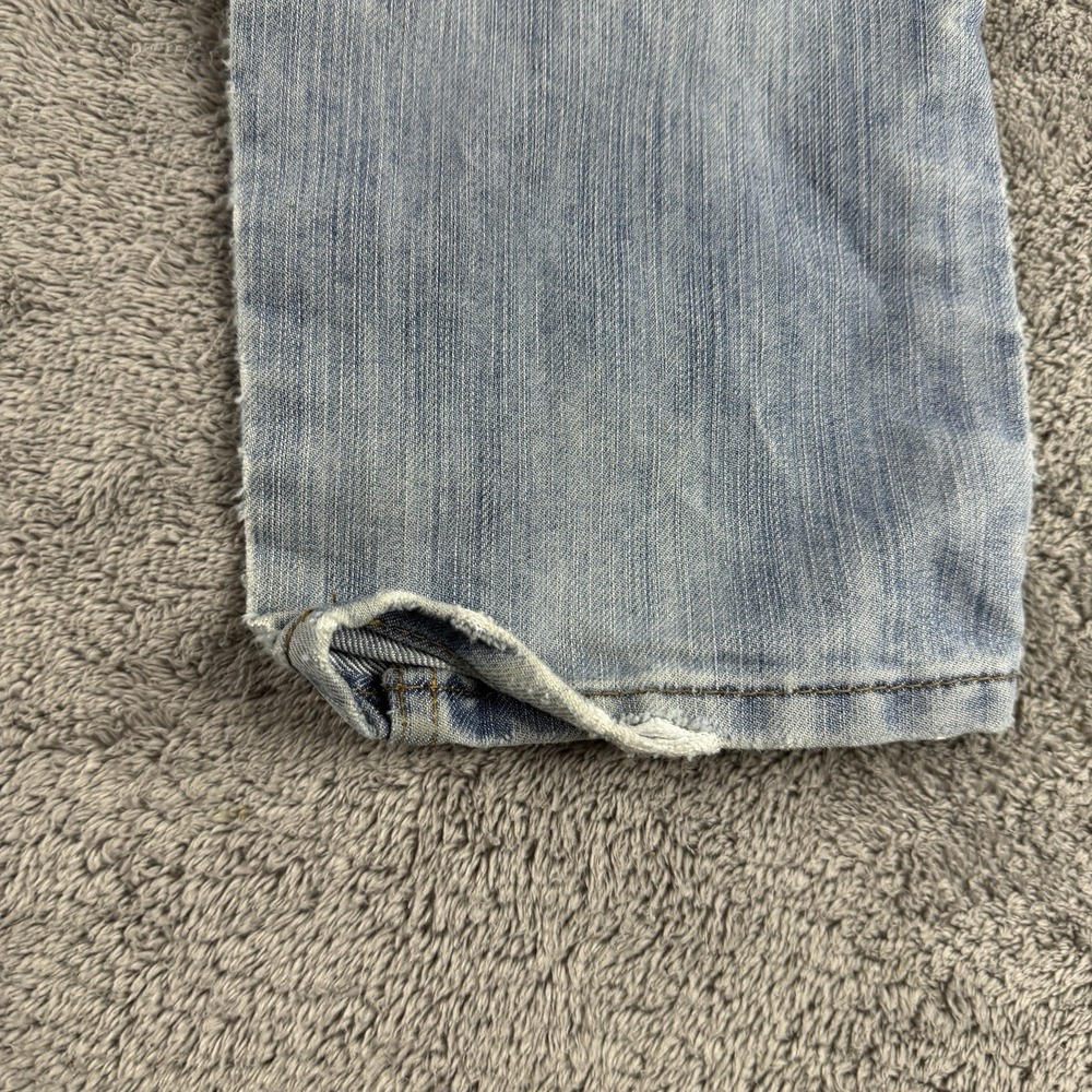 Levis 511 Slim Fit Skinny Jeans Mens 29x32 Blue Light Wash Low Rise - Picture 12 of 16